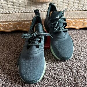 Adidas NMD_R1 Womens Green Parley Ocean Plastic Sneakers GX9525 Size 8